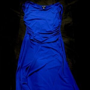 Enfocus Studio Royal Blue Mini Dress